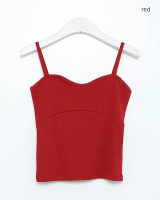 Lace slim camisole