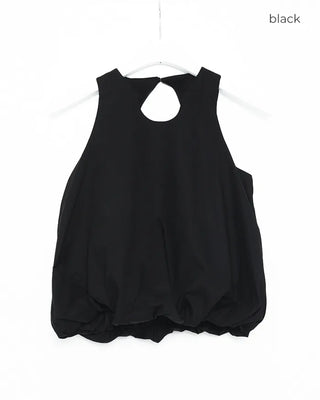 Honey Balloon Sleeveless Blouse