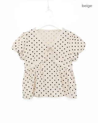 Polka Dot Girly Blouse