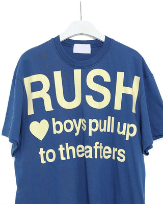 (Unisex) Lettering Heart Short-Sleeve T-Shirt