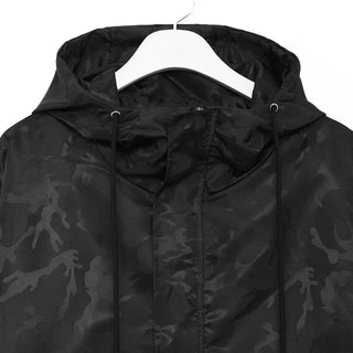 (Unisex) Camouflage Hooded Windbreaker