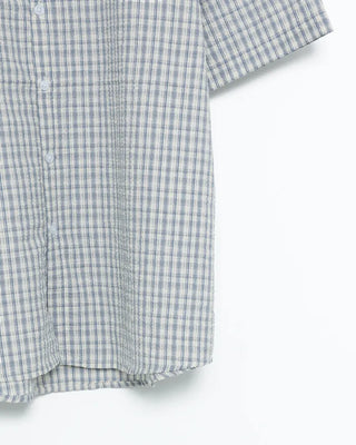 Checked half shirt