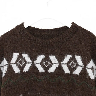 Two-rabbit round knit