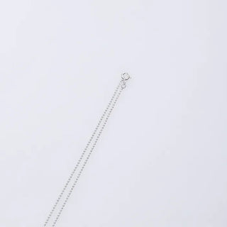 Silver heart necklace
