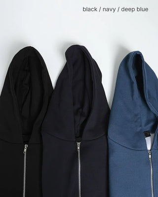Cropped zip hoodie with pockets