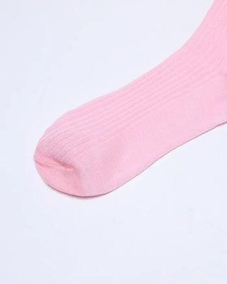 Ribbed knee-high socks