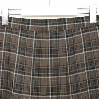 Checkered mini skirt