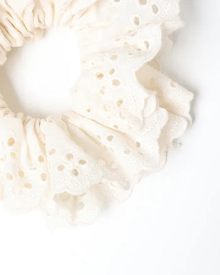Double Lace Hair Scrunchie