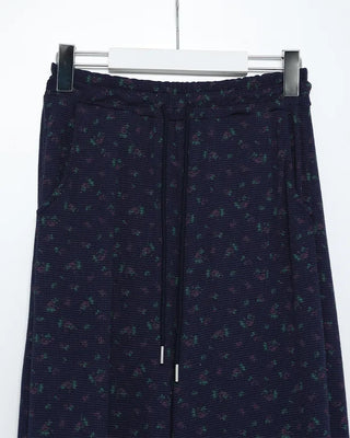 Flower Summer Waffle Easy Pants