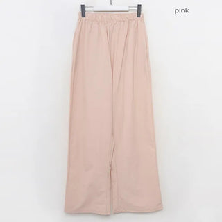 Summer nylon elastic waist pants