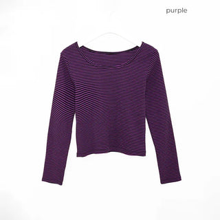 Striped slim T-shirt