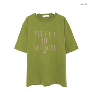 THE CITY Boxy Fit T-Shirt