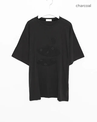 Oval Patch Oversized T-Shirt