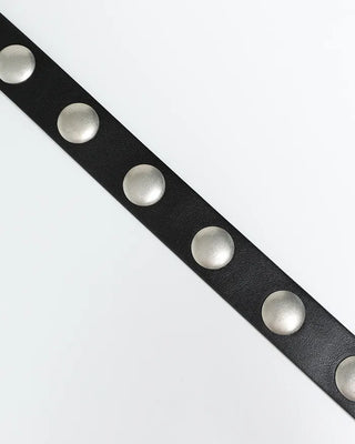 Big round studded belt