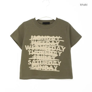 Painted Cropped T