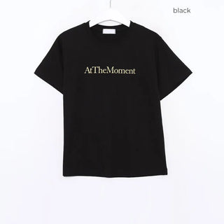 Bust print half T-shirt