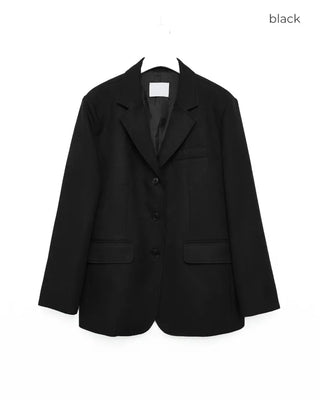 Oversized Melange Jacket
