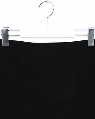 Two-tone mini wrap skirt