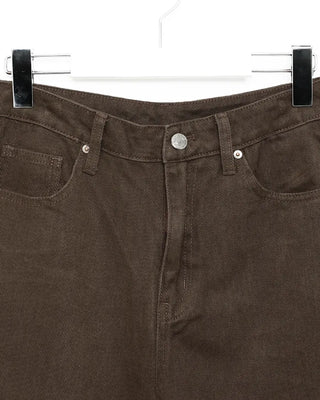 Cargo wide cotton pants