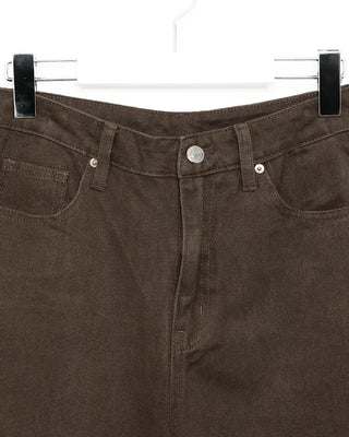 Cargo wide cotton pants