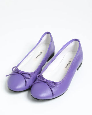 Ribbon round collar flat shoes