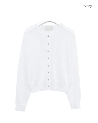 Lightweight long-sleeved cardigan