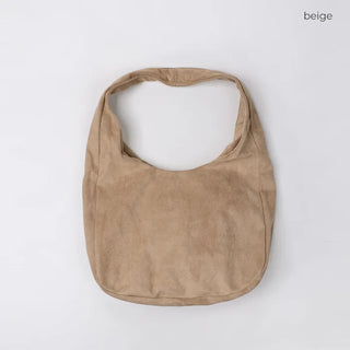 Simple suede bag