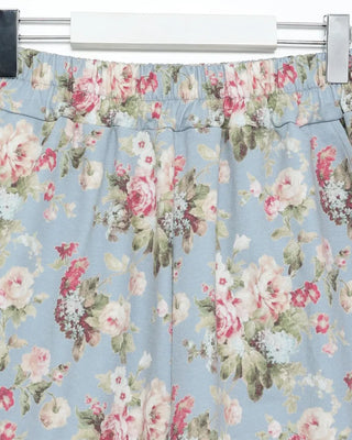 Flower pattern Bermuda shorts