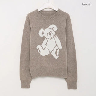 Bear Cropped Knit