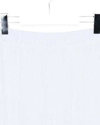 See-through lace long skirt