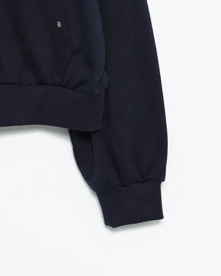 Star Patch Double Zip Hoodie
