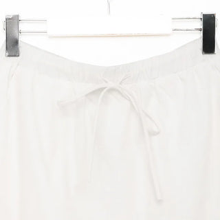 Long skirt with ruffled hem
