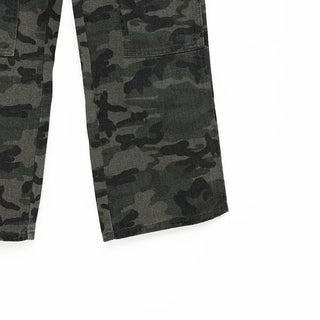 Camouflage Pattern Cargo Pants