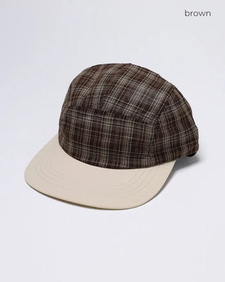 Check Strap Camp Cap