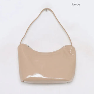 Enamel Shoulder Tote Bag