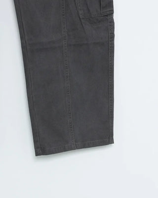 Wide-fit cargo pants with elastic back waistband