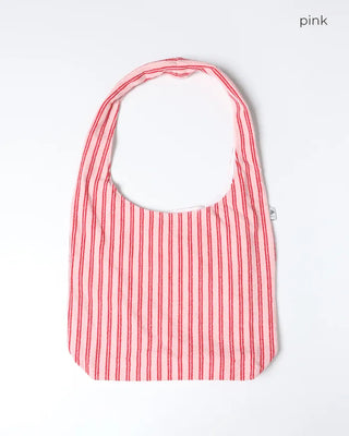 Striped Terry Shoulder Bag