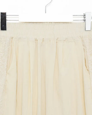 Side lace sweatpants