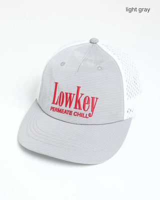 LowKey Stitch Mesh Nylon Cap