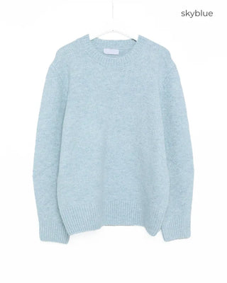 (Unisex) Simple Round Knit