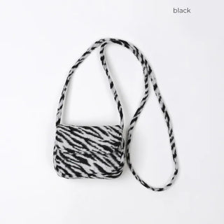 Leopard print mini crossbody bag