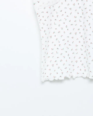 Flower lace detail camisole