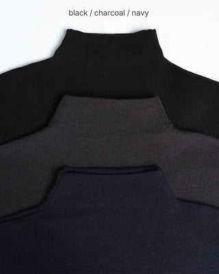 Half-neck simple short-sleeved knit