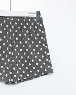 Polka Dot Knit Shorts