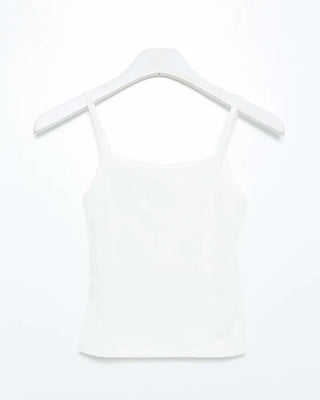 Lace sheer top and camisole set