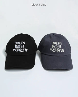 Patchwork Lettering Cap