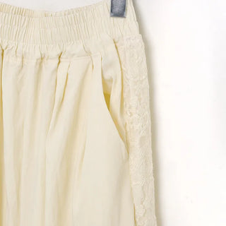 Lace nylon pants