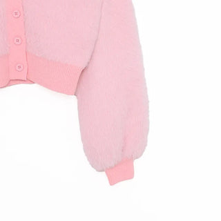 Angora Short Cardigan