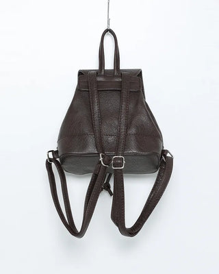 Leather Mini Backpack