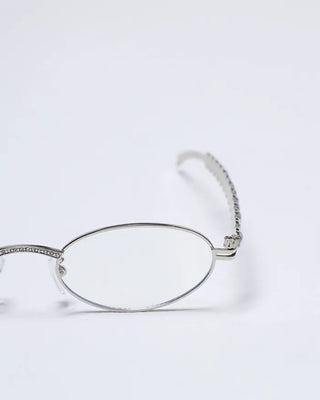 Heart Cubic Stainless Steel UV Glasses